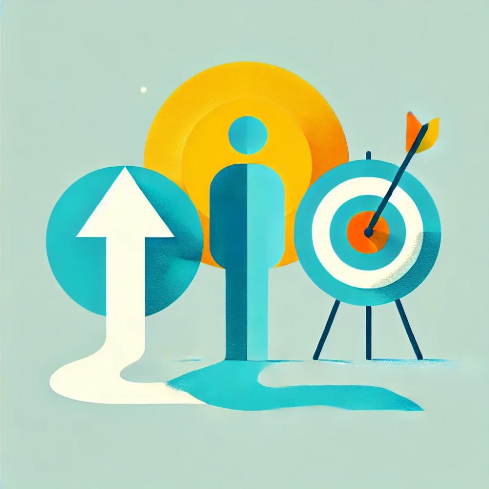 Minimalistic Abstract Illustration for Organizational Change
